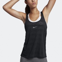 майка женская nike w nk dry tank elstika jaq 898249-010