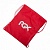 мешок для сменной обуви rgx bs-002 40x50 см. красный