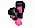 перчатки боксерские adidas hybrid 100 dynamic fit черно-розовые adihdf100