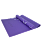 коврик для йоги fm-102, pvc, 173x61x0,5 см, с рисунком, фиолетовый