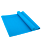 коврик для йоги fm-101, pvc, 173x61x0,6 см, синий